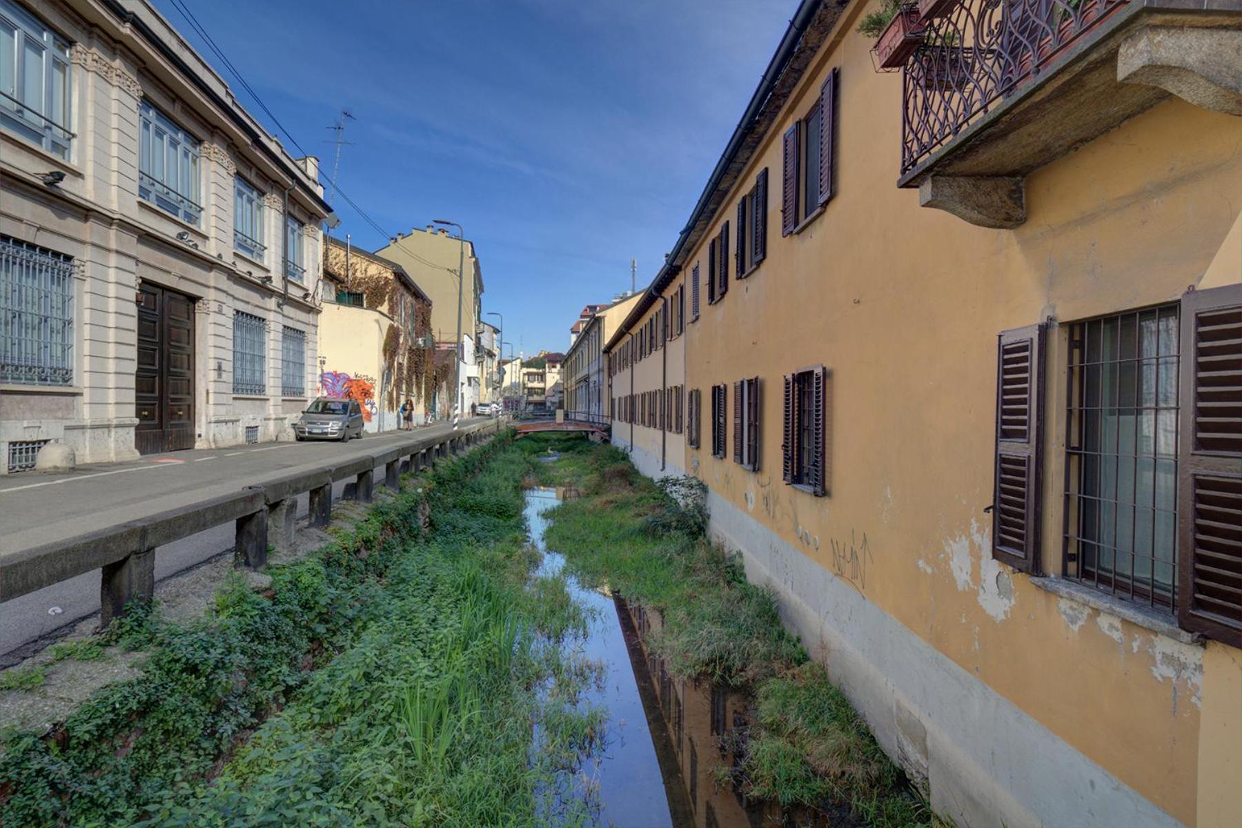 Navigli, Caratteristico Appartamento Milanese Exteriér fotografie